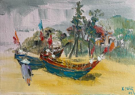 Sầm Sơn ngày mưa