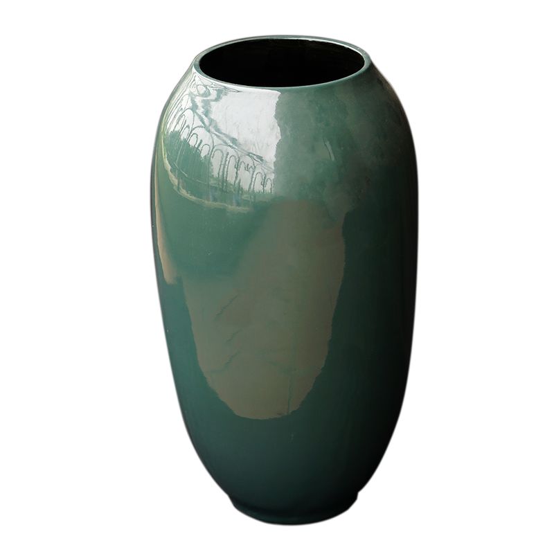 IA Crafts Green Vietnamese Lacquer Natural Bamboo Vase