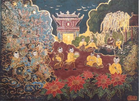 Bái Sư Học Chữ 